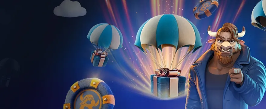 Paczki z kokardą lecą z nieba na spadochronach – Bonus Drop